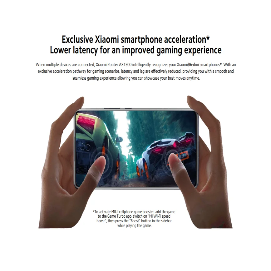 XIAOMI MI Router AX1500 2.4G/5.0GHz WiFi 6 Dual Band Mesh WiFi 6 Repeater Children Online Protection APP Control