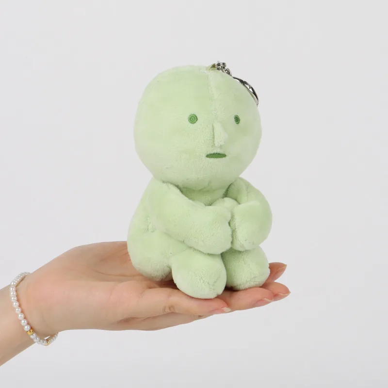 2025 جديد أنيمي Smiski أفخم الكرتون لينة محشوة الحيوان Plushies لطيف Smiski المفاتيح قلادة دمى اللعب هدية عيد ميلاد للطفل #6
