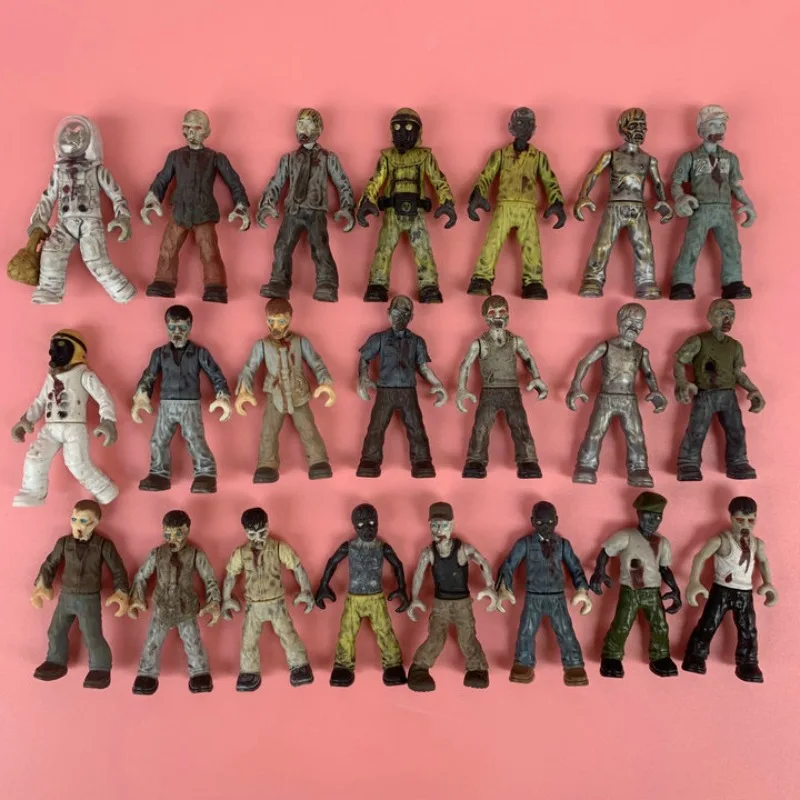 Echte Bulk Zombie 5,5 cm Actionfigur PVC kleines Modell Sammlung Puppe Dekoration Spielzeug