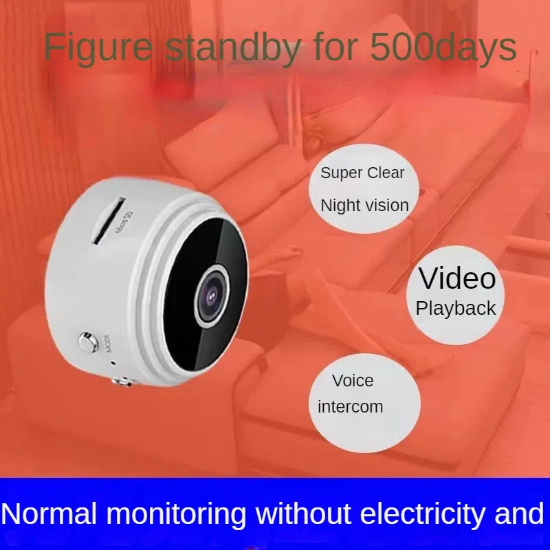 Unplugged Wireless Smart Camera Home Hd Monitor Outdoor Network-Free Connection Mobile Phone Network Camera