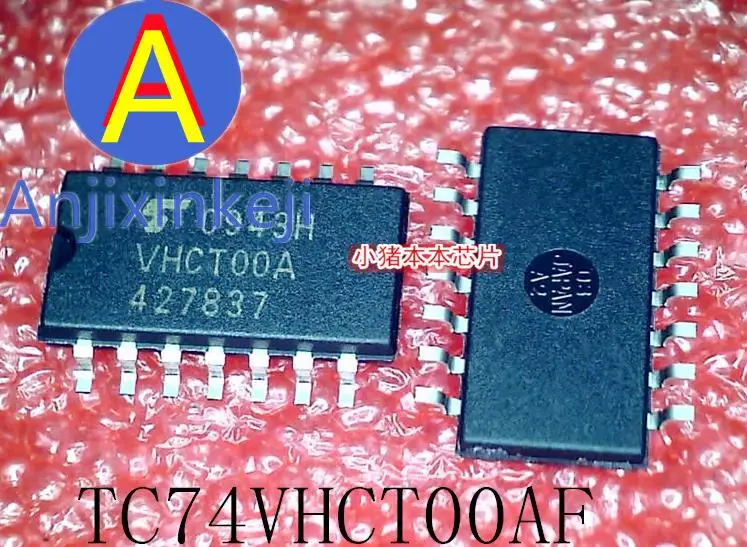 

10pcs 100% orginal new TC74VHCT00AF Silkscreen: VHCT00A SOP-14