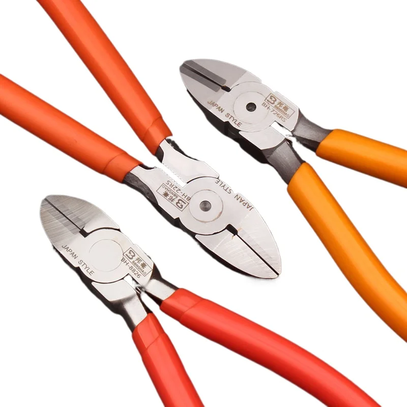 726 Tungsten Steel Diagonal Pliers 5-inch Electronic Pliers Diagonal Mouth Pliers Can Cut Steel Wire Pliers, Tungsten Steel