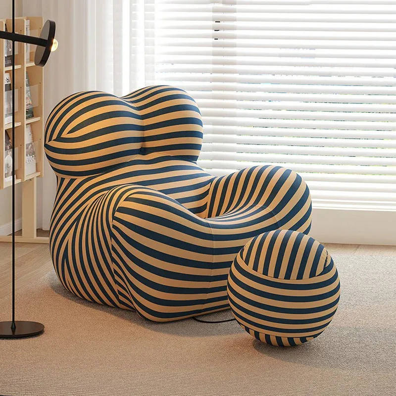 الإبداعية أريكة استرخاء أمي احتضان كرسي واحد مسند الذراع الحديثة صالة الأريكة لغرفة المعيشة غرفة نوم شرفة أثاث ديكور المنزل #2