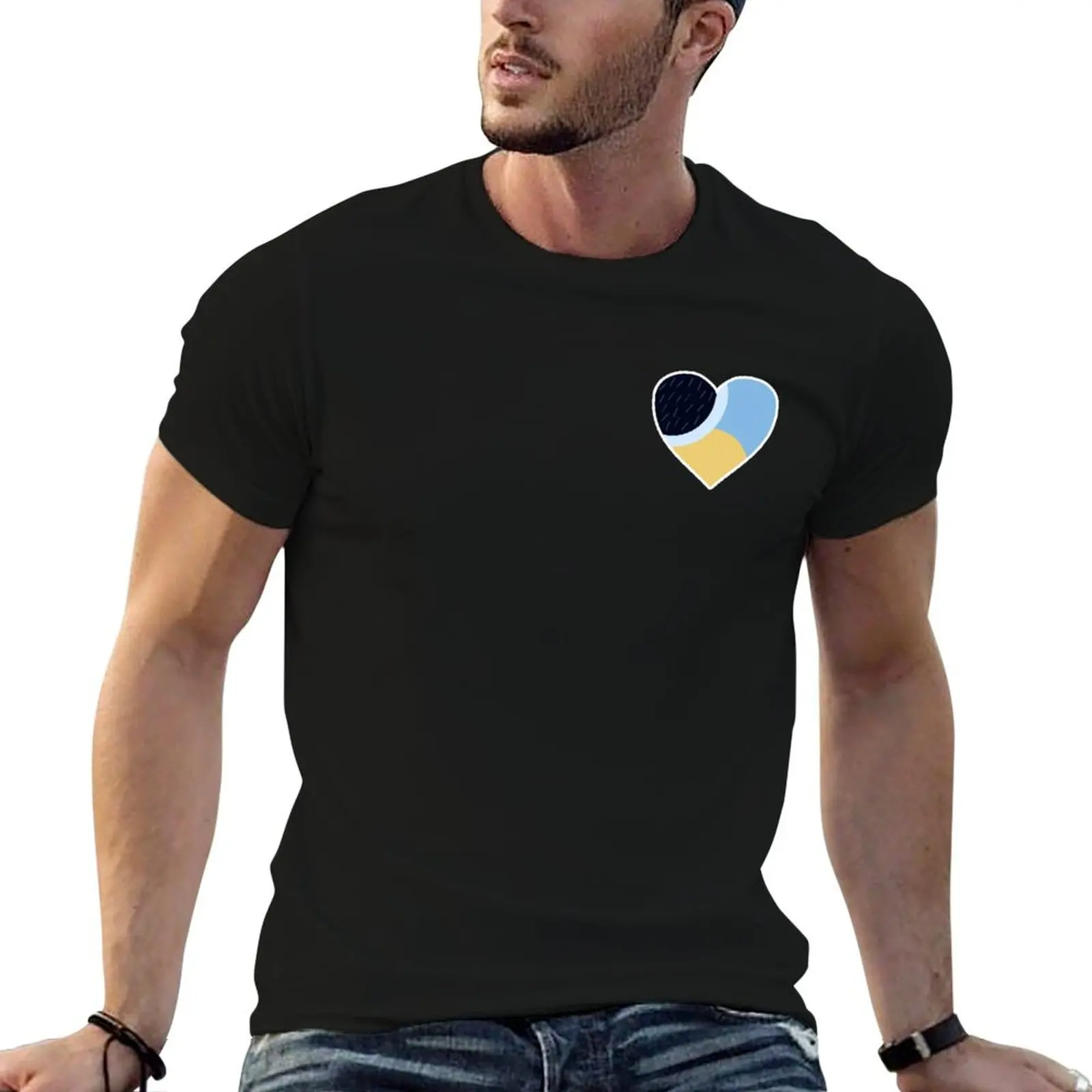 T-shirt léger pour la course à pied et le sport, motif de poils de famille Heeler, motif de cœurs d'amour, pour papa Heeler