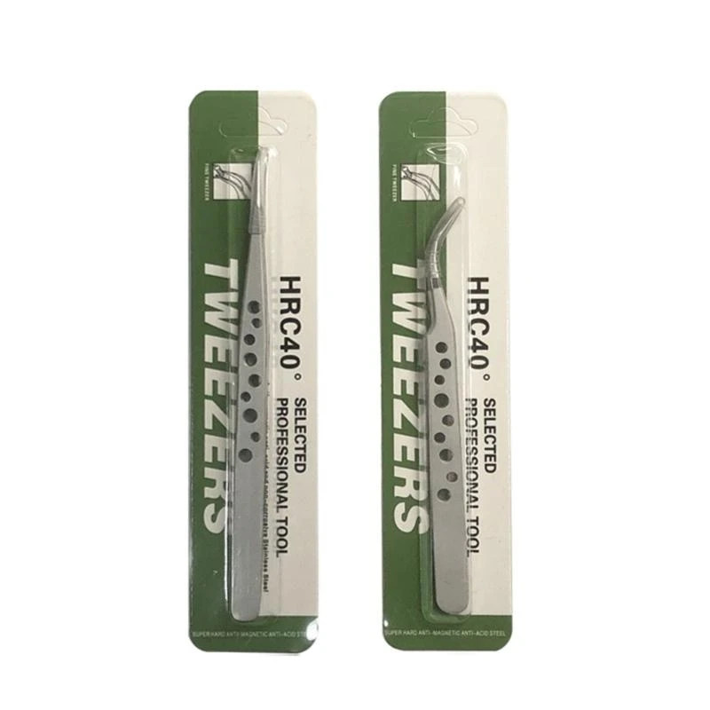 

Convenient Stainless Steel Tweezers Set For Gardeners And Makeup Enthusiasts