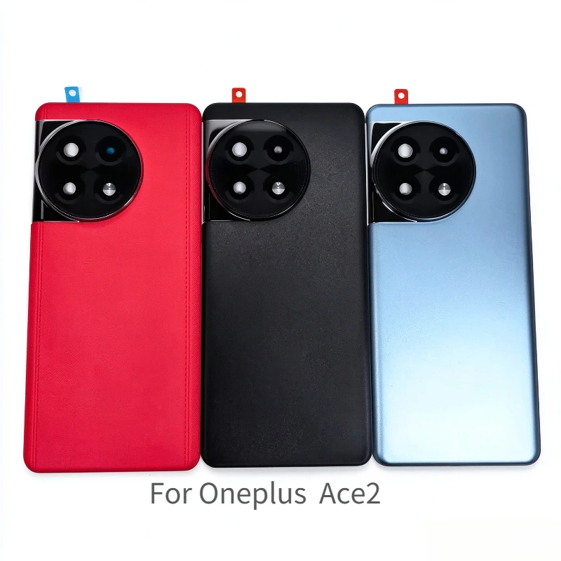 For 1+ace2 Battery Back Cover Housing For OnePlus Ace2, Replacement Phone Rear Back Lid Repair Spare Parts With Camera Lens