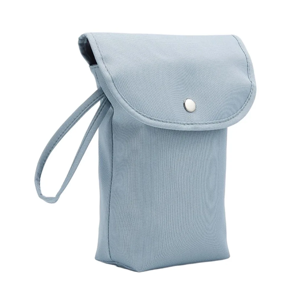 حقيبة حفاضات محمولة متعددة الوظائف، منظم تخزين مقاوم للماء، حقيبة الحفاض، حقيبة تخزين قابلة لإعادة الاستخدام، تخزين المومياء #5