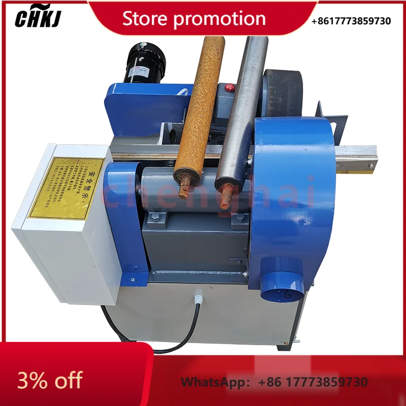 

Настольный станок CHKJ для полировки труб, внешней круговой шлифовки, удаления заусенцев и зачистки нержавеющих труб, медных и алюминиевых прутков (модель M)