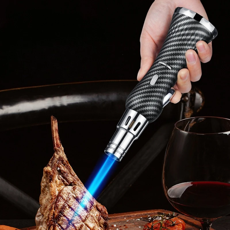 

Высококачественный ветрозащитный высокотемпературный распылитель с прямой зарядкой, прижигание, воспламенитель для выпечки сигар, аксессуары для сигарет