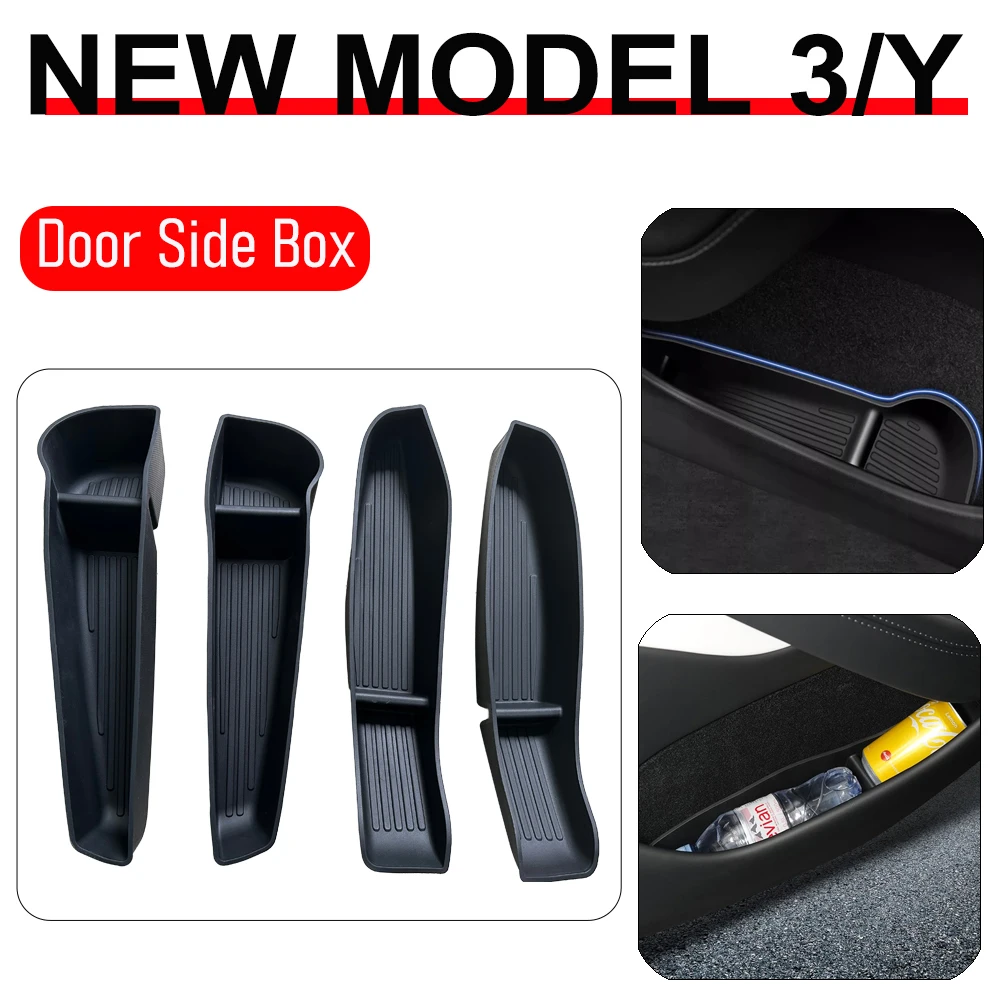 

Для Tesla Model 3 и Model Y (2025-2026) — Органайзер-вкладыш для боковых дверей (передних и задних) Juniper, аксессуары для интерьера автомобиля