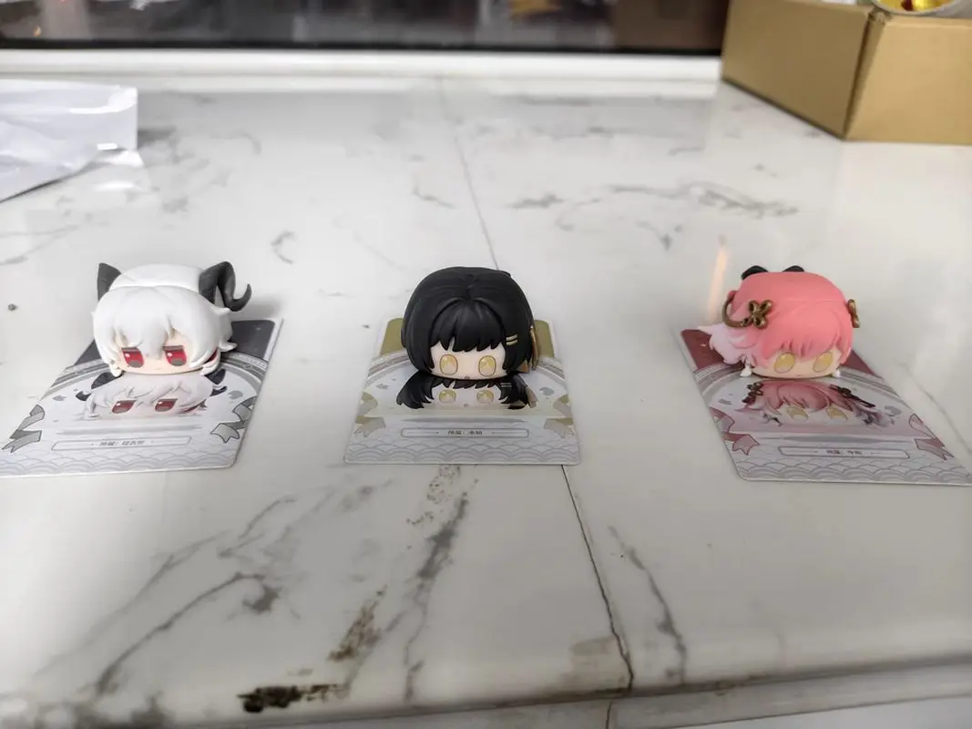 New Genuine Wuthering Waves Doll Series Blind Box Kawaii Mystery Box Desktop Decoration Anime Figure Christmas Gift Trendy Toy