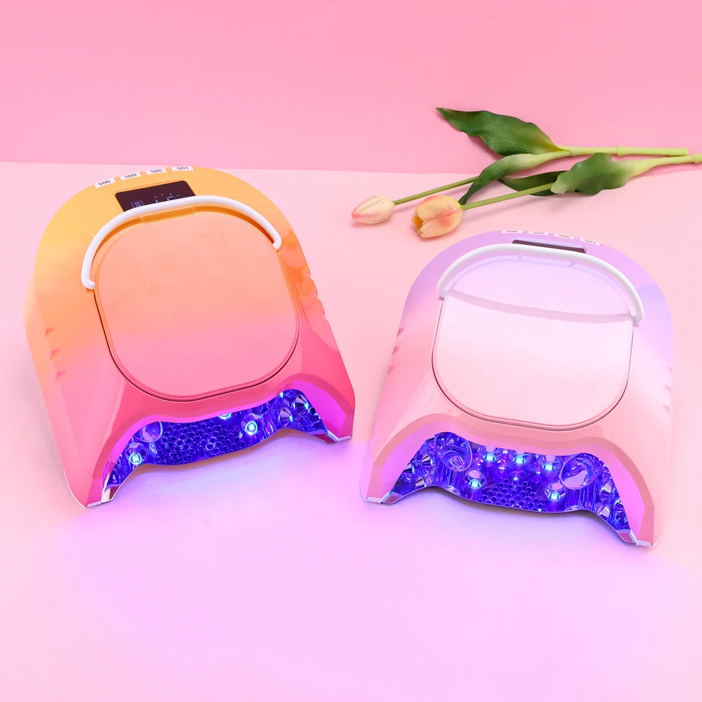 Cheap Price Spacious Cordless Rechargeable 86 Watts Professional Cure LED UV Gel Lamp for Nails