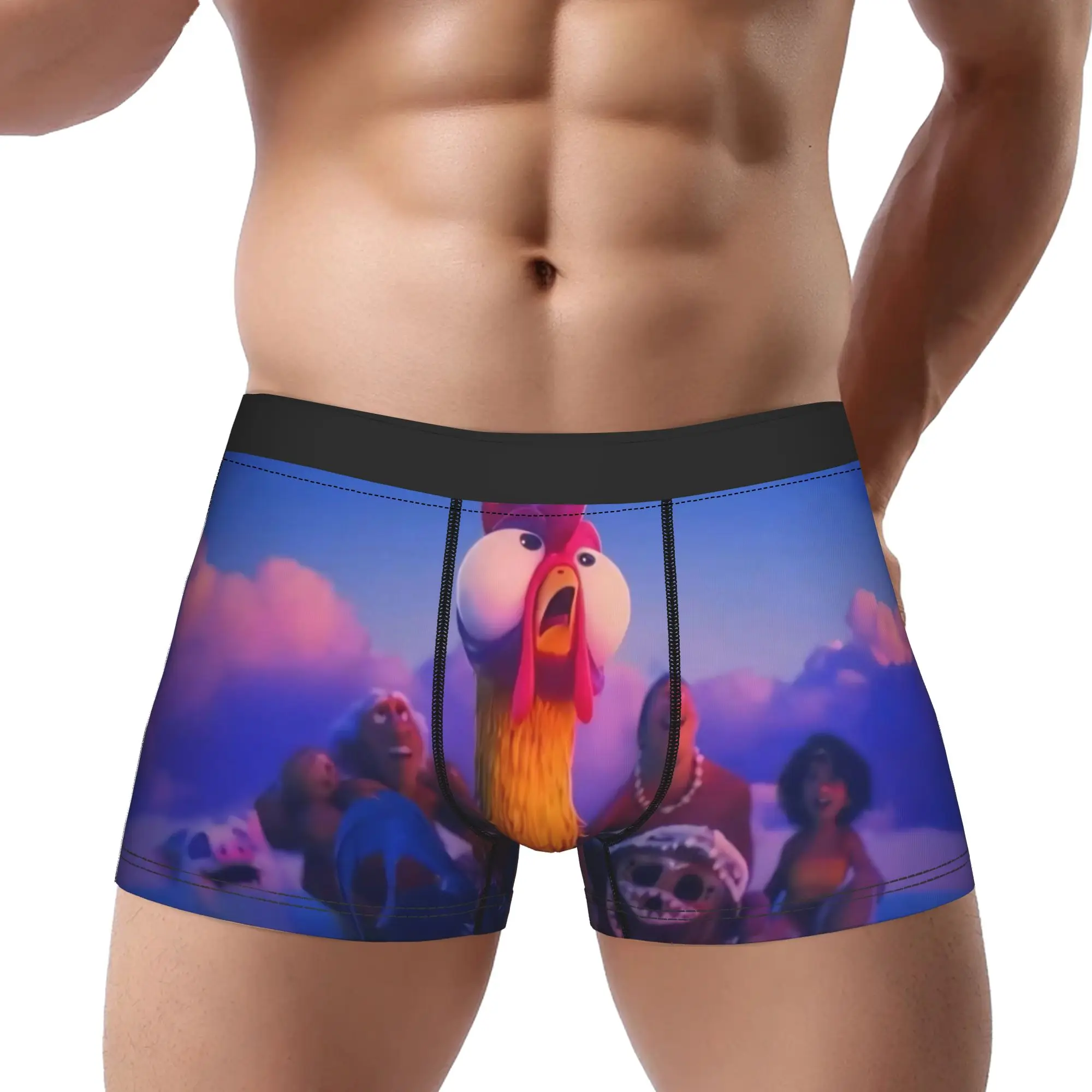 

Moana Hei Hei Pua boxers Moana Maui adults 18 plus Underpants Homme Panties Man Underwear Print Shorts Boxer Briefs
