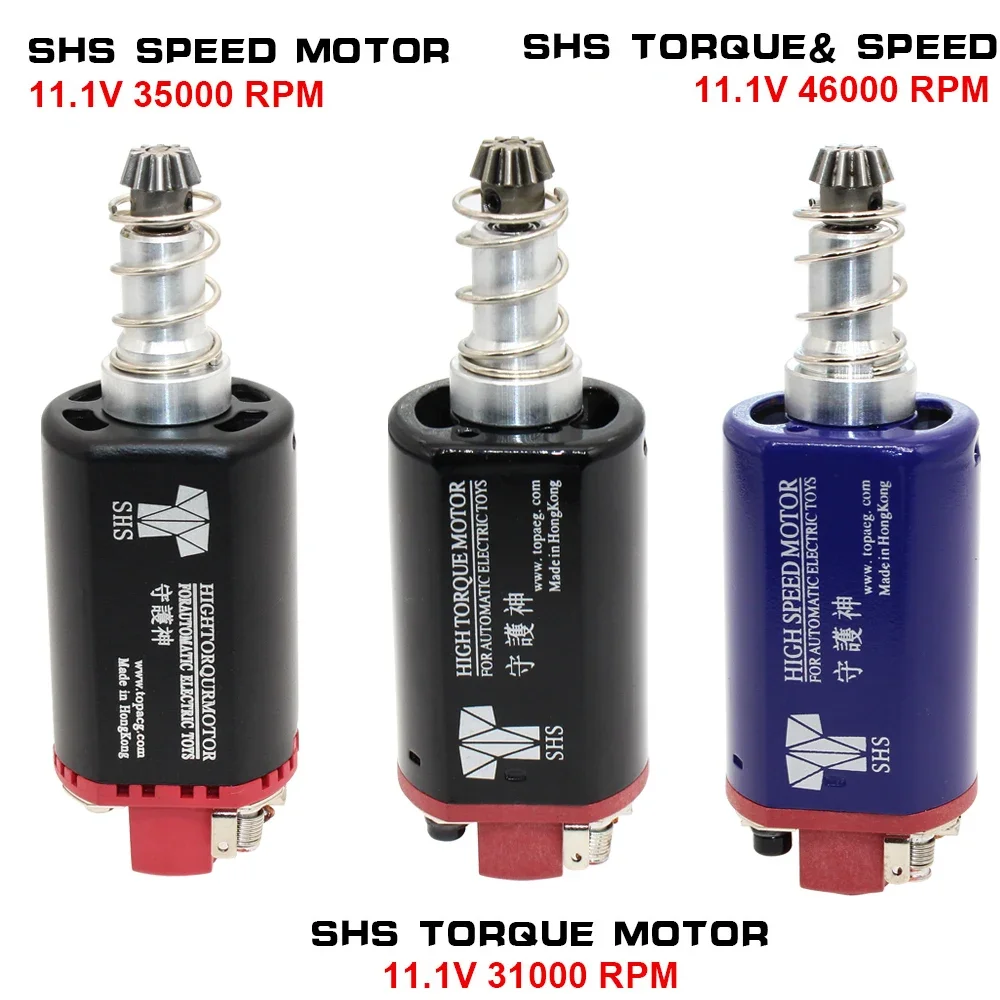 SHS Original AEG 480 Motor Long Axle – Der perfekte MP5 Motor für dein Airsoft-Feuergefecht