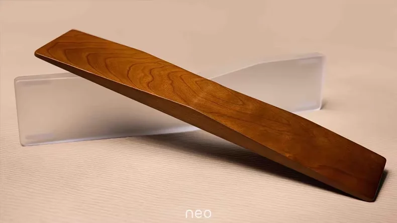 Neo Ergo Palm Rest CustomWooden Acrylic Wrist Rest for Ergo Alice Mechanical Keyboard Wood Palm Stress Office Gamer Accessories