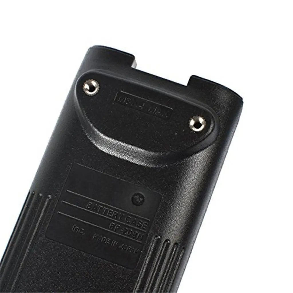 

BP-208N Two Way Radio AA Battery Case Lightweight Holder for Icom IC-F21 IC-A210 Outdoor Equipment Use