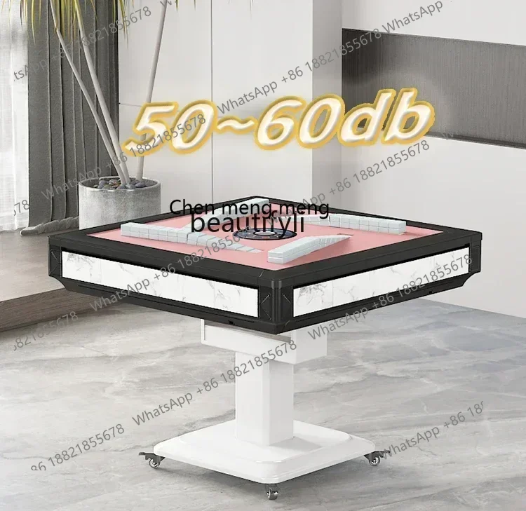 

SS 7304new style Mahjong machine Automatic household whirlwind roller coaster Heating mahjong table Home