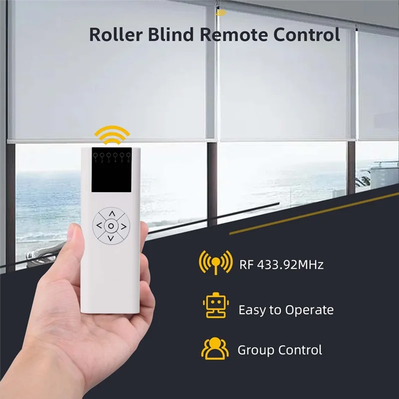 RMWIN-AC114-02 AC114 التحكم عن بعد الستائر الدوارة التحكم عن بعد الستائر التحكم عن بعد AC114-01