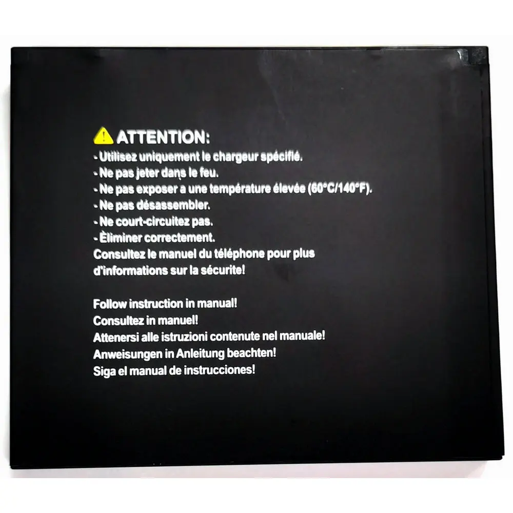 New 3.85V 6000mAh BAT-06000-01S Original High Capacity Battery For Sonim H500B Three Proof Mobile Phone 1ICP9/74/81