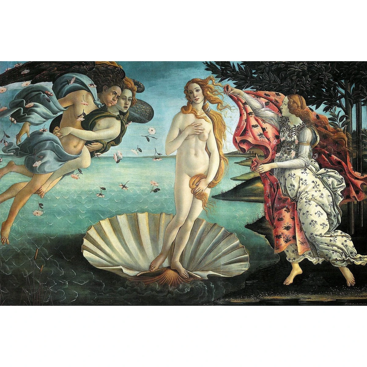 Birth Of Venus 5D DIY Diamond Painting Mosaic Famous Art Works Embroidery Full Round Drill Cross Stitch Home Decor Gift
