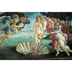 Birth Of Venus 5D DIY Diamond Painting Mosaic Famous Art Works Embroidery Full Round Drill Cross Stitch Home Decor Gift