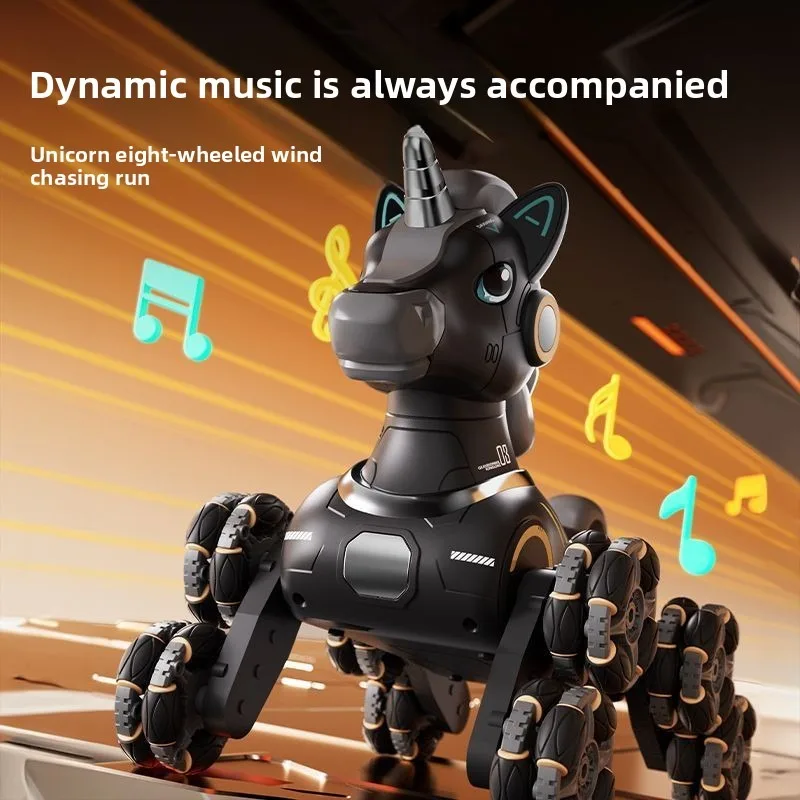 ม้าบังคับวิทยุ AI รุ่นใหม่ ปี 2026 - ของเล่นผาดโผนอัจฉริยะสำหรับเด็กผู้ชาย ของขวัญวันเกิดสุดเท่ ของเล่นสัตว์บังคับวิทยุพร้อมฟังก์ชันอัจฉริยะ