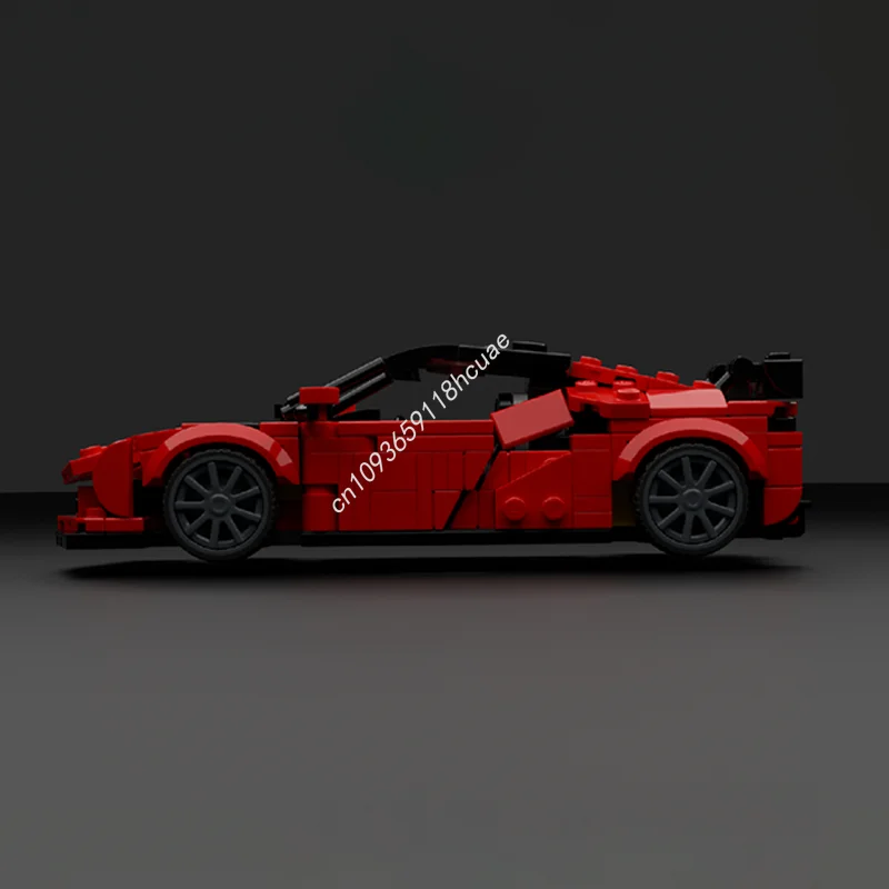 400 個 MOC フェラリーズド XX ストラダーレ シティモデルビルディングブロック クリスマスギフト 建設玩具 DIY クリエイティブアイデア ブリック 誕生日