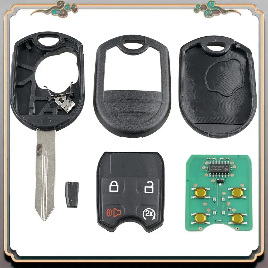 Reliable-2 X Keyless Remote Start Key Fob 315 Mhz Fit For Ford 2011 2012 2013 2014 2015 2016 F150 F350 CWTWB1U793