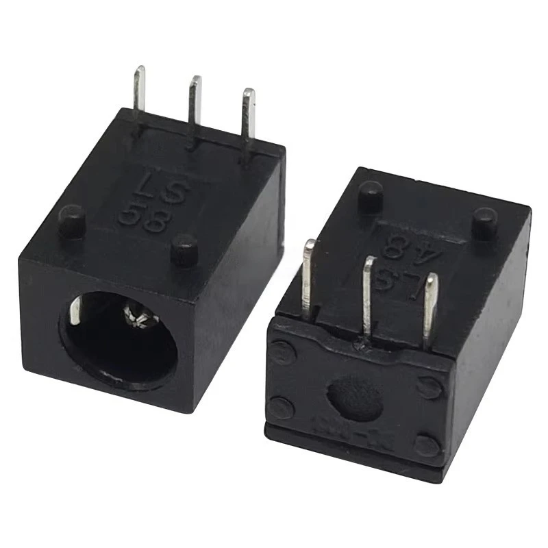 10PCS DC-003 3.5x1.3mm DC Power Jack Socket Connector 3-Pin Panel Mount Plug DC003A