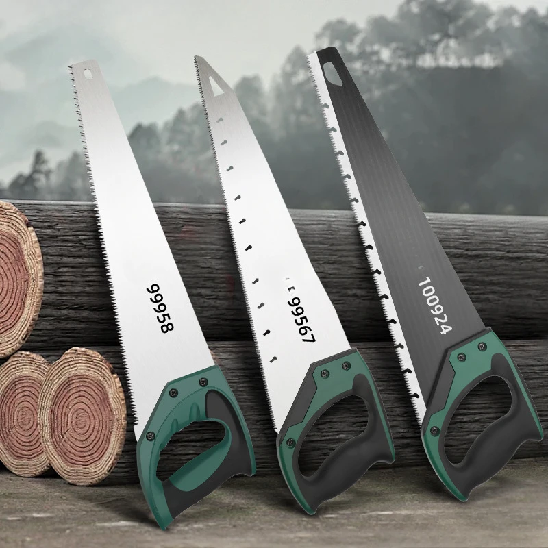 

Universal Steel Woodcutting Handsaw 420/445/450mm Serration Long Timber Saw For Wood Cutting Hand Tool