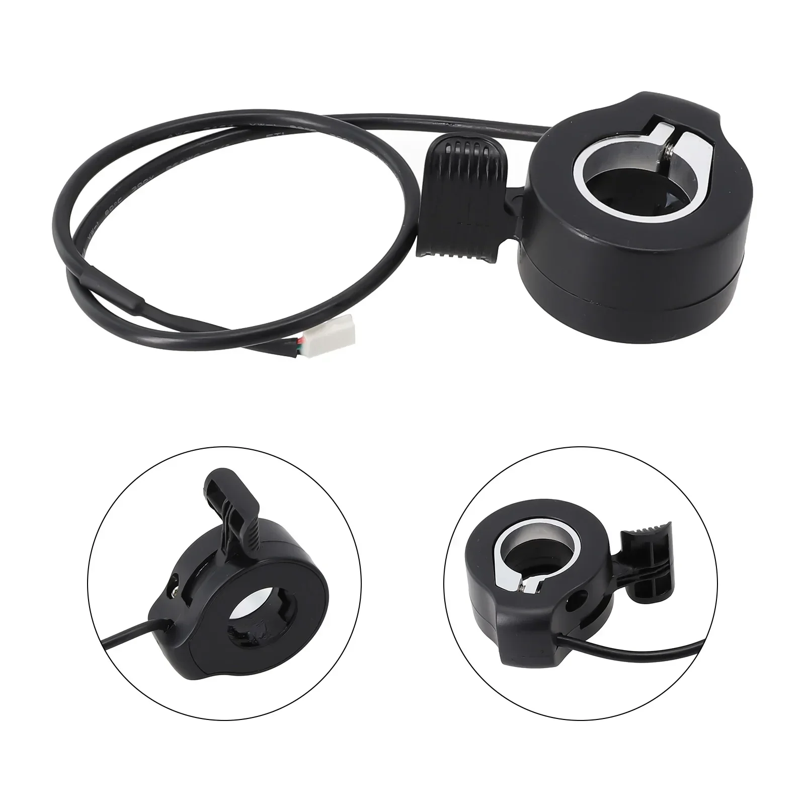 Acelerador de pulgar para bicicleta eléctrica, Control de velocidad 130X, 3 pines, conector de clavija SM WP resistente al agua, accesorios para