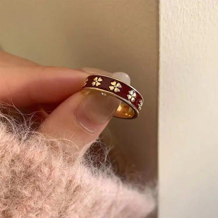 2023 Vintage Ring for Women Creative Gold Color Index Finger Rings Open Adjustable Jewelry Fashion Wedding Party Accessories