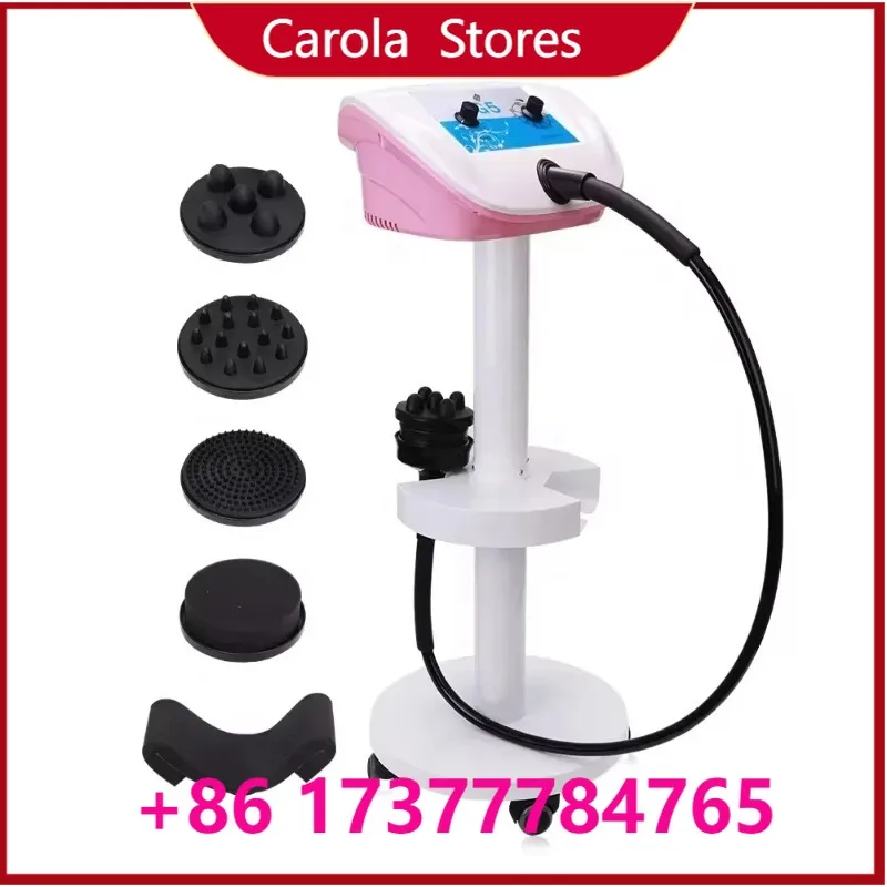 New G5 High Frequency Vibration Massage Machine with Mobile Trolley Stand, Full Body Muscle Relax, Waist Shaping Cellulite