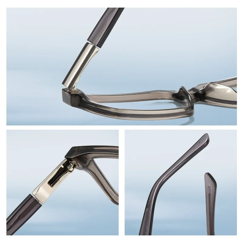 TR90 남성 여성 사각 컴퓨터 안경 안티 블루 라이트 처방 완성 근시 안경 -0.5 -1 -1.5 -2 -3 -4 -5 -6