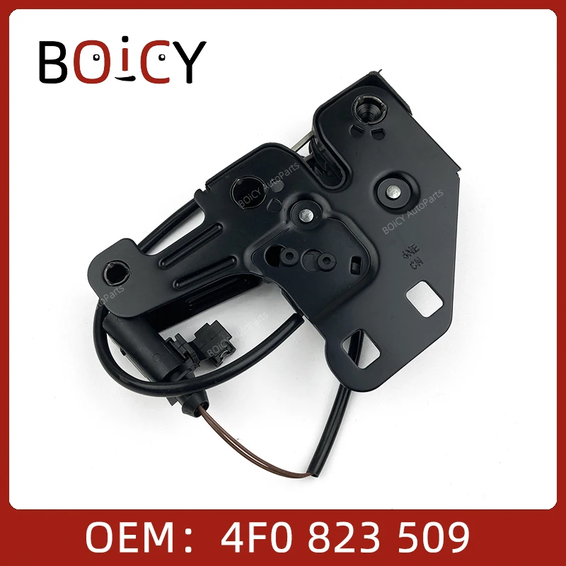 BOICY Hood Latch Lock Assembly Fit For Audi A6 Allroad quattro RS6/RS6 plus/Avant qu 4F0823509 4F0823509A 4F0823509B