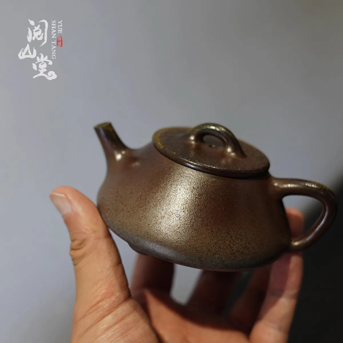 Yueshantang |  Xiaolong Ancient Method Chai Shao Series Solitary Products Rare Clay Materials Fully Handmade
