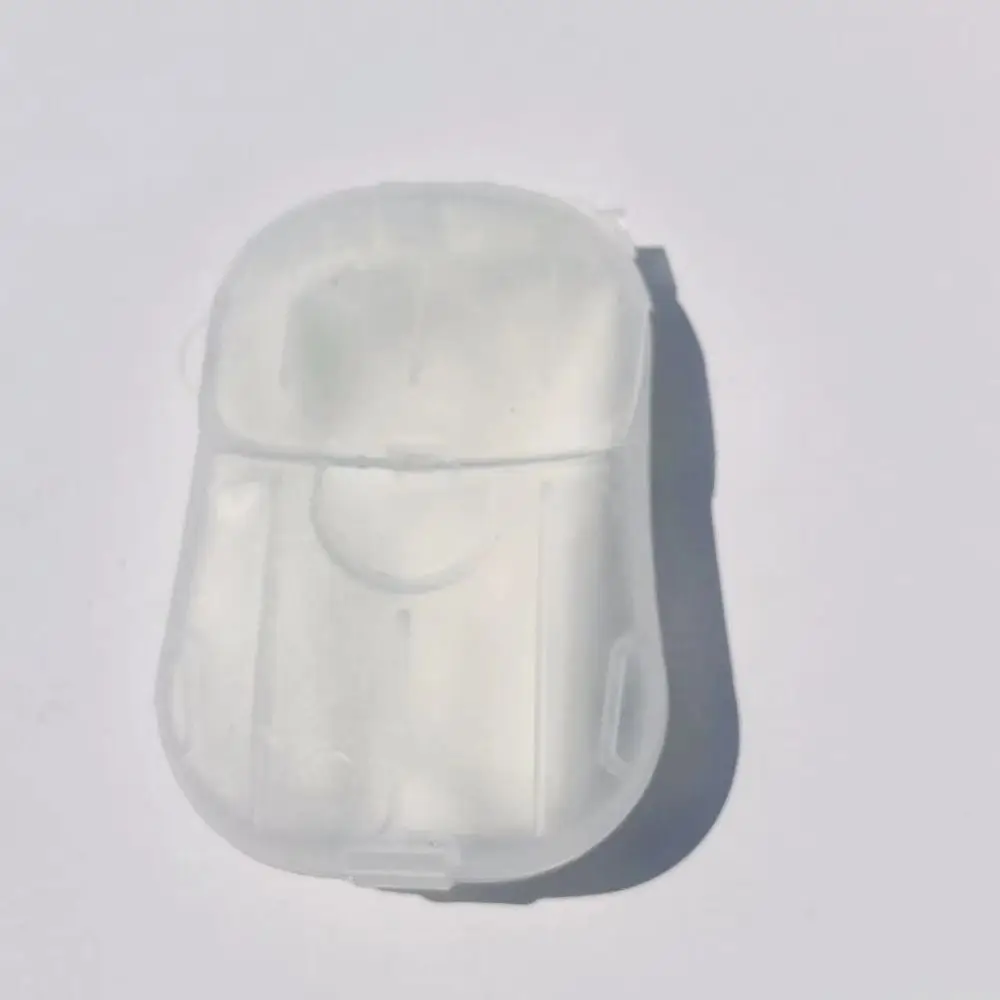

20 pcs Travel Portable Soap Sheets Cleaning Dissolvable Soap Paper Thin Disposable Hand Washing Soap Adults