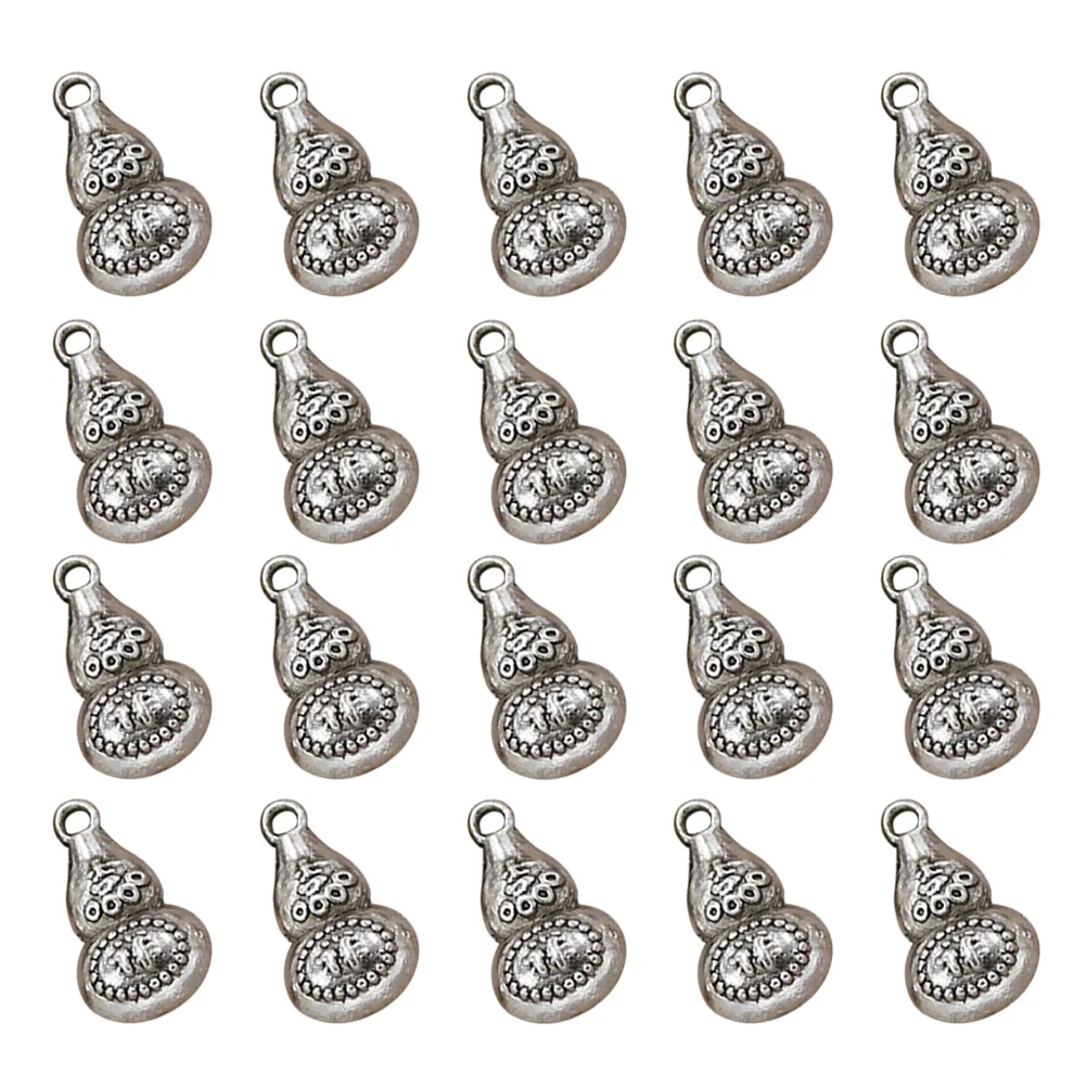 

20pcs Alloy Pendant Charm Simple Stylish DIY Jewelry Making Accessories forKeychain Anklet Cellphone Decorations