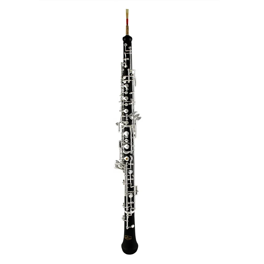 

High Quality Artificial Wood Body Silver Plated Semi Automatic Oboe