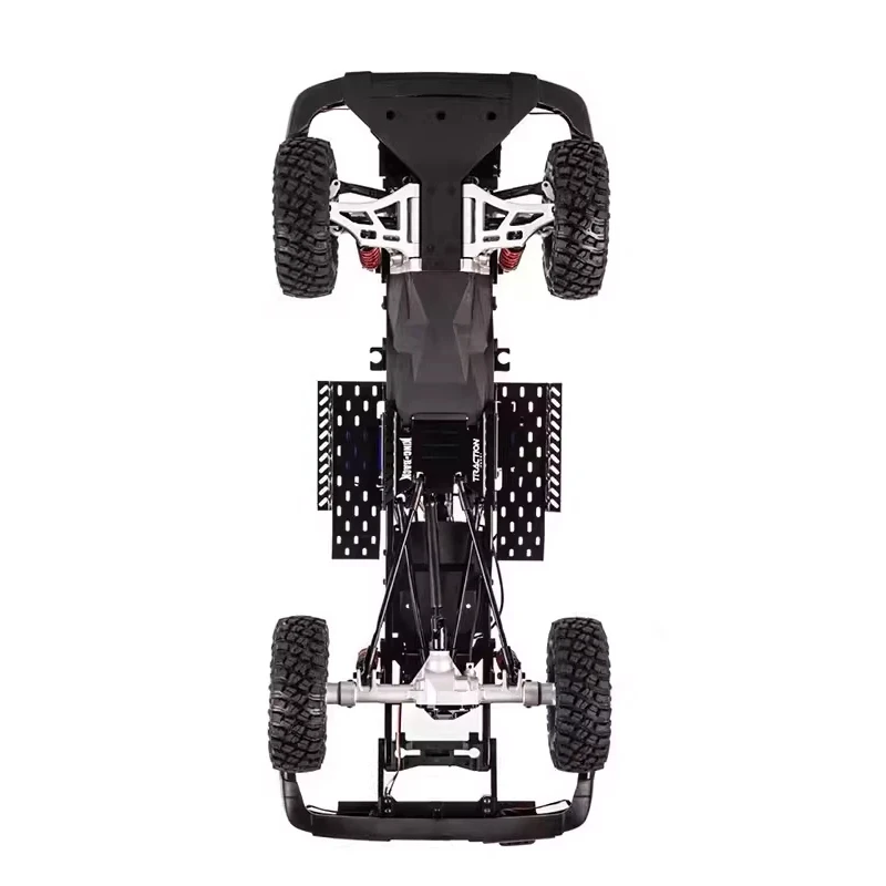 Traction Hobby RC Crawler Upgrade Parts TH01477 Longer Metal Suspension Arms TH01478 Metal Rear Axle For KM Tank 300 Ford F150