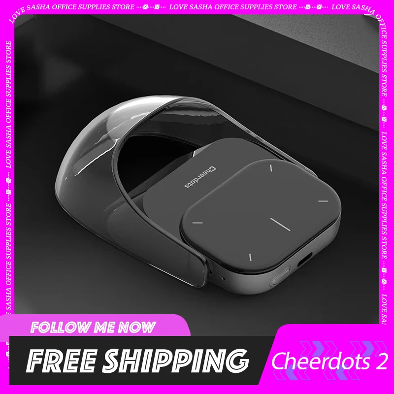 Cheertok Cheerdots 2 Wireless Touchpad Ai Recording Custom Enabled Mouse All-In-One Pocket Airmouse Presenter Smart Phone Remo