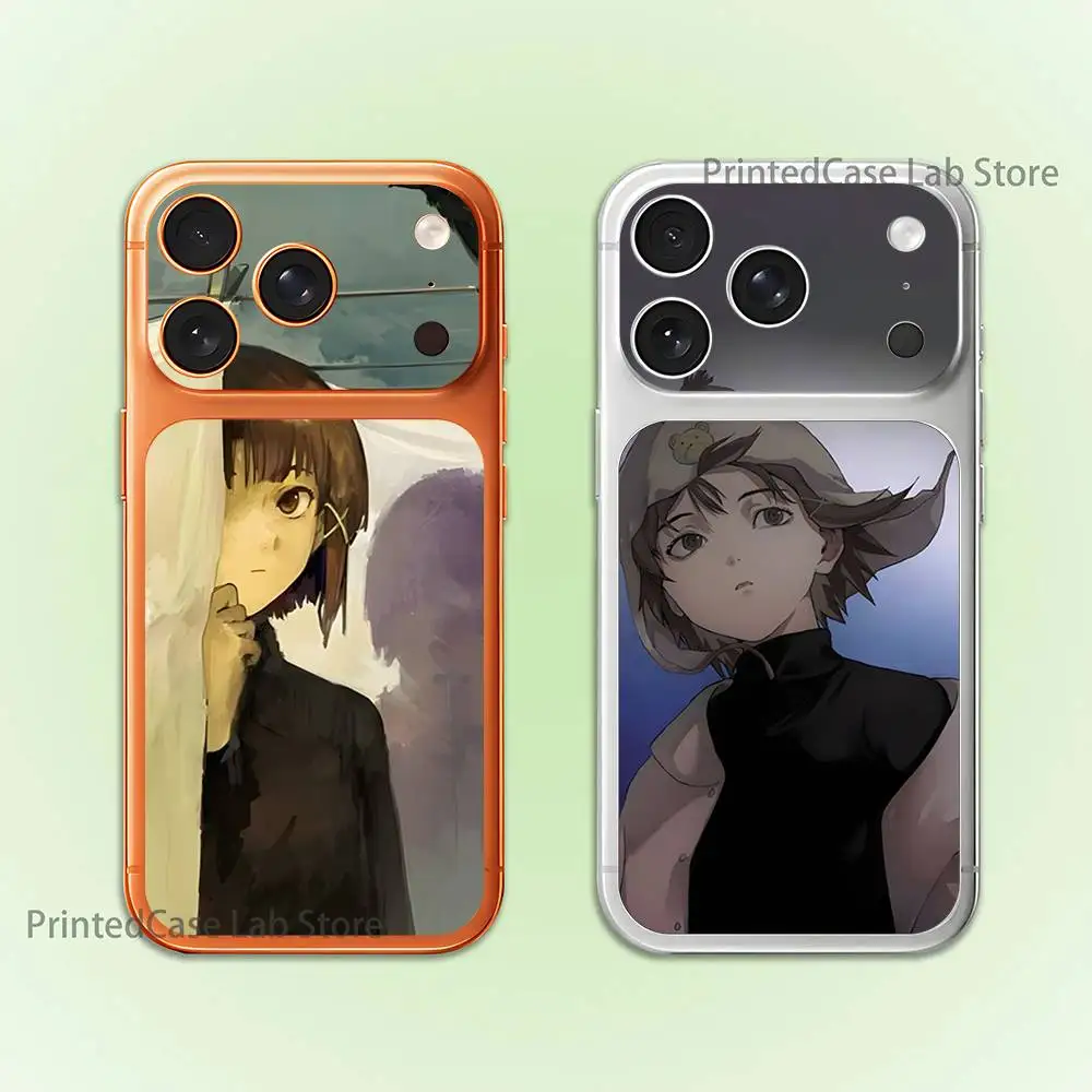 

L-Lain Tear Down Fiber Skin Wrap Change Case for IPhone 17 Pro Max Back Sticker Cover