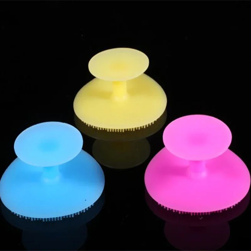 1 Uds herramientas de belleza masaje de silicona limpieza profunda de poros cepillo suave removedor exfoliante cuidado de la piel suave