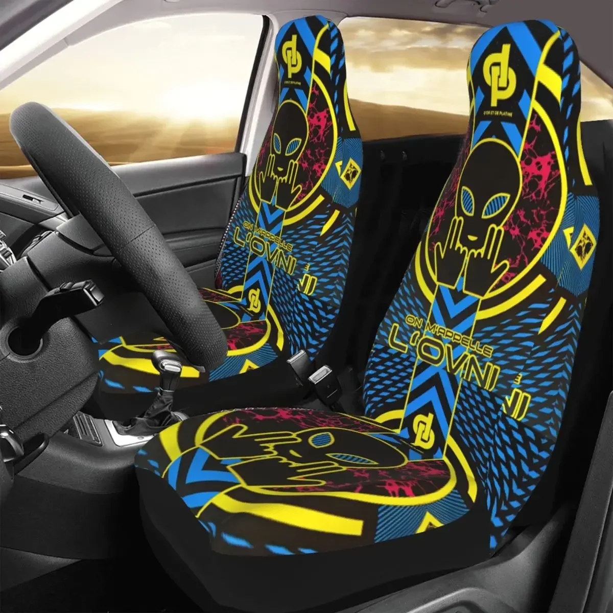 JuL C'est Pas Des Lols Funda Universal Para Asiento Coche Para La Mayoria Los Coches AUTOYOUTH Rapero French Cojín Para A #3