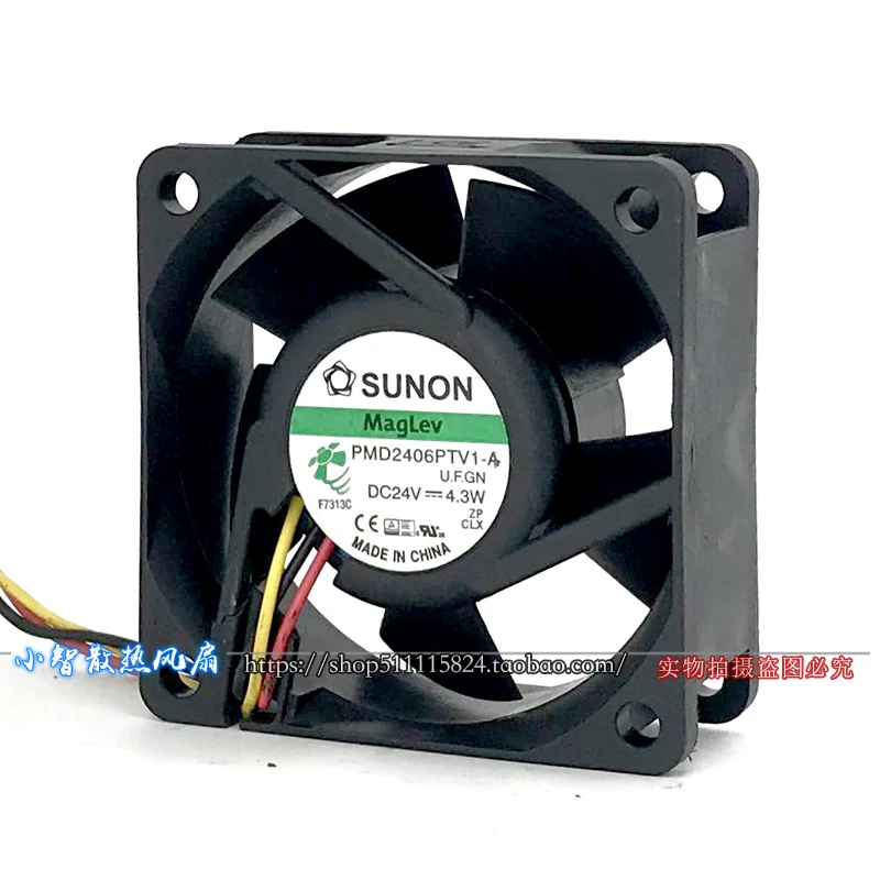 ORIGINELE PMD2406PTV1-A DC24V 4.3 W 6025 60*60*25mm NIEUWE KOELVENTILATOR RADIATOR