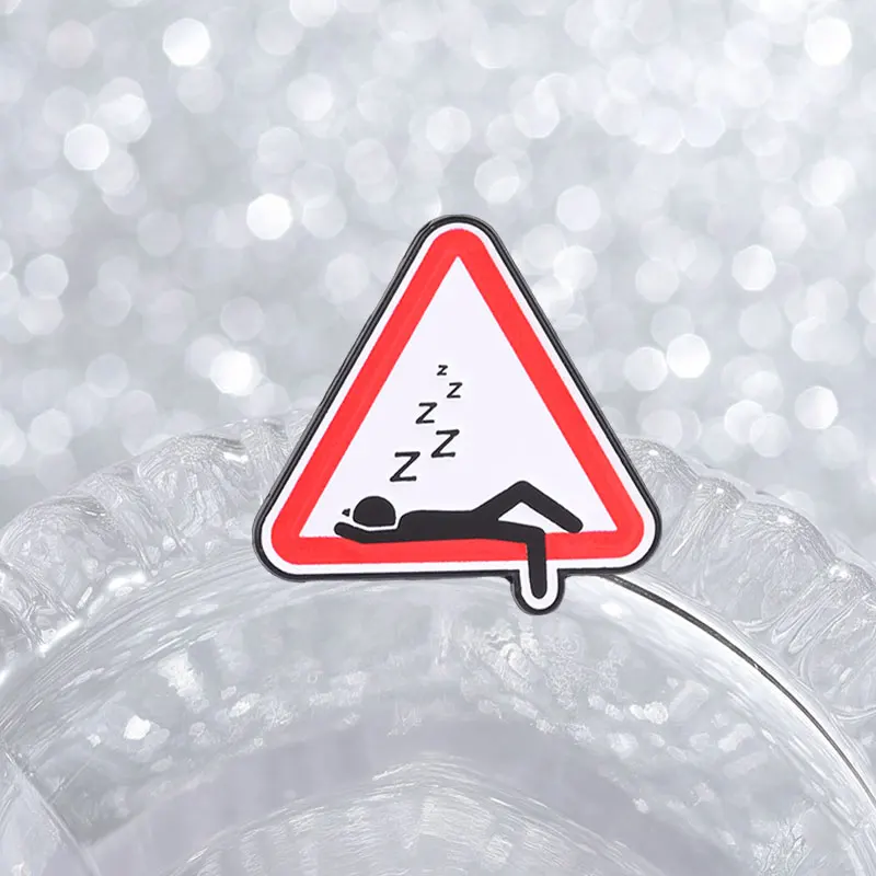 10styles Sassy Attitude Emaille-Pins, sarkastische Warnbrosche, Overthinking-Reversnadel, Overstimulated-Schmuck, Geschenk für Freunde – Detail 8