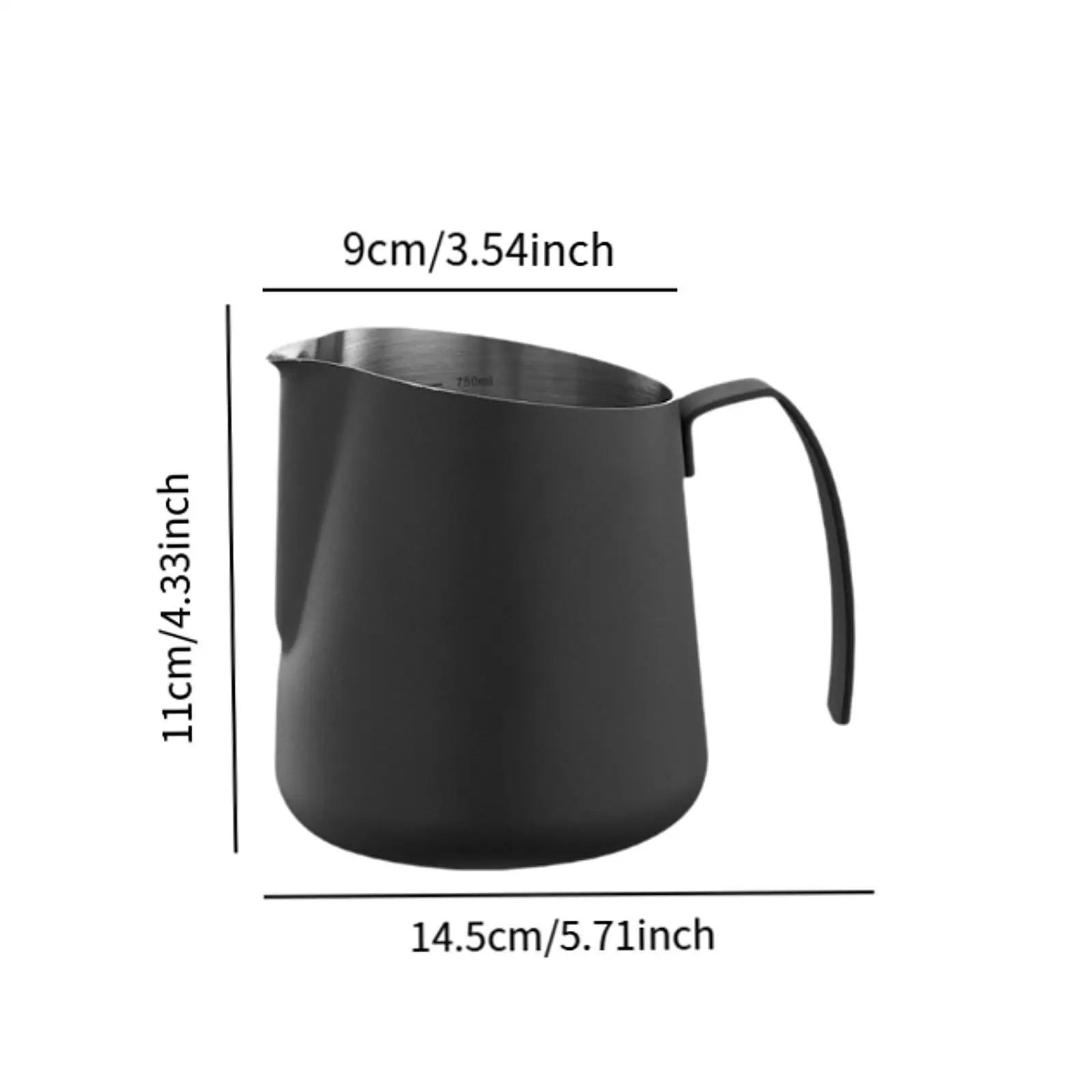 Jarra de café estável xícara de leite de café para cozinhar leite diy café latte art