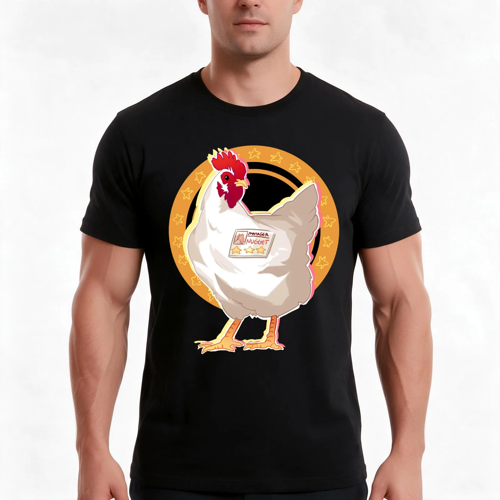 Yakuza 0 Nugget Manager T-Shirt, Summer Casual Cotton Tee, Oversized Streetwear Tops, Vintage Graphic Print, Unisex Men Women