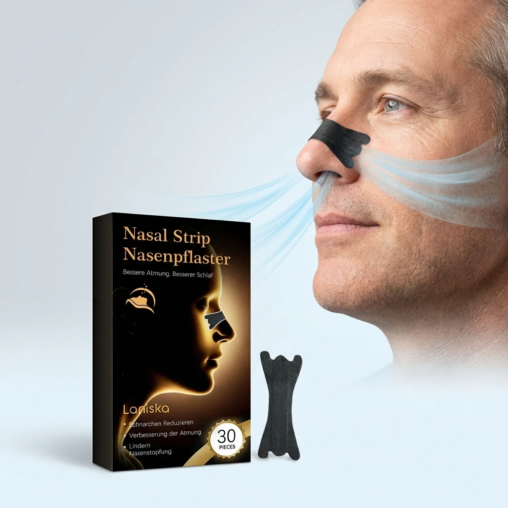 

30pcs Sleep nasal strips, gently care for you at night, enjoy a peaceful and comfortable daily use with breathable nasal strips