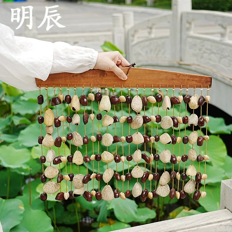Bells and Four Fruits Mixed Husks (24 * 6 Pieces) Handmade Husks Indonesia Imported Fruit Sound Healing view 2